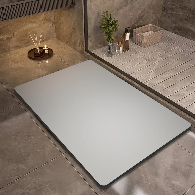 Quick Dry Diatomite Bath Mat - VIKAMA Diatomiet Badmat Effen Kleur Sneldrogend