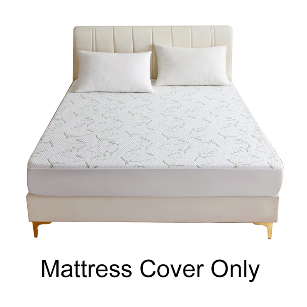 Waterproof Mattress Protector Breathable - Waterdichte bamboevezel matrasbeschermer, huidvriendelijk, ademend, zacht,
