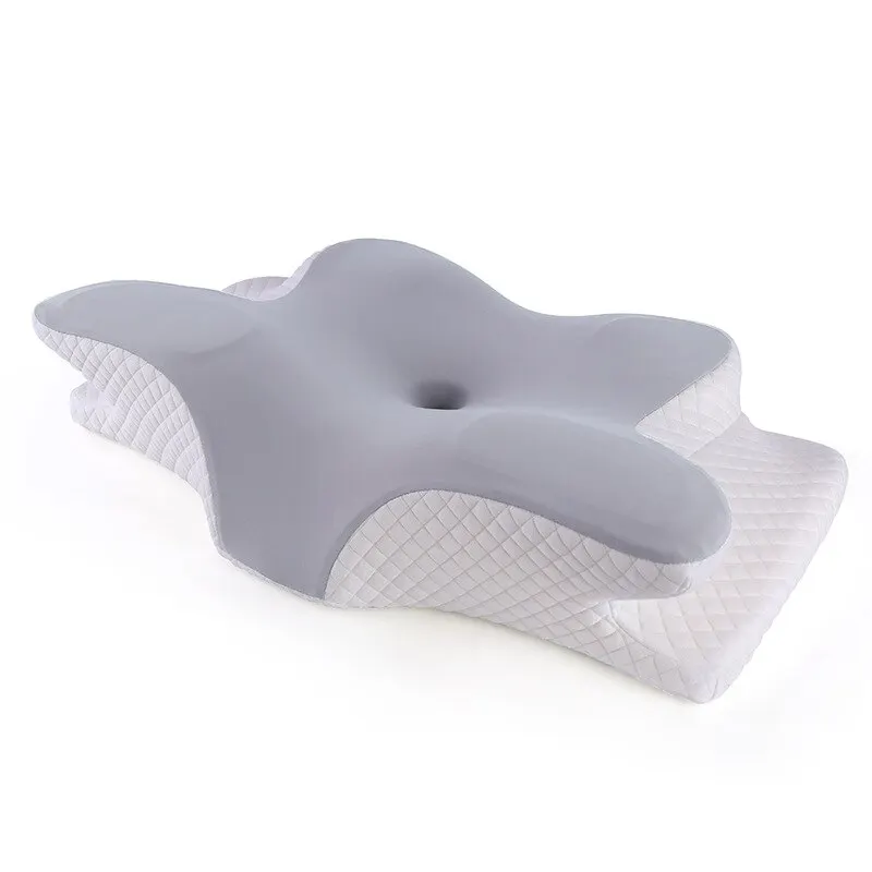 Memory Foam Orthopedic Pillow Neck Pain - Traagschuimkussens Vlindervormig Ontspannend Cervicaal Langzaam rebound