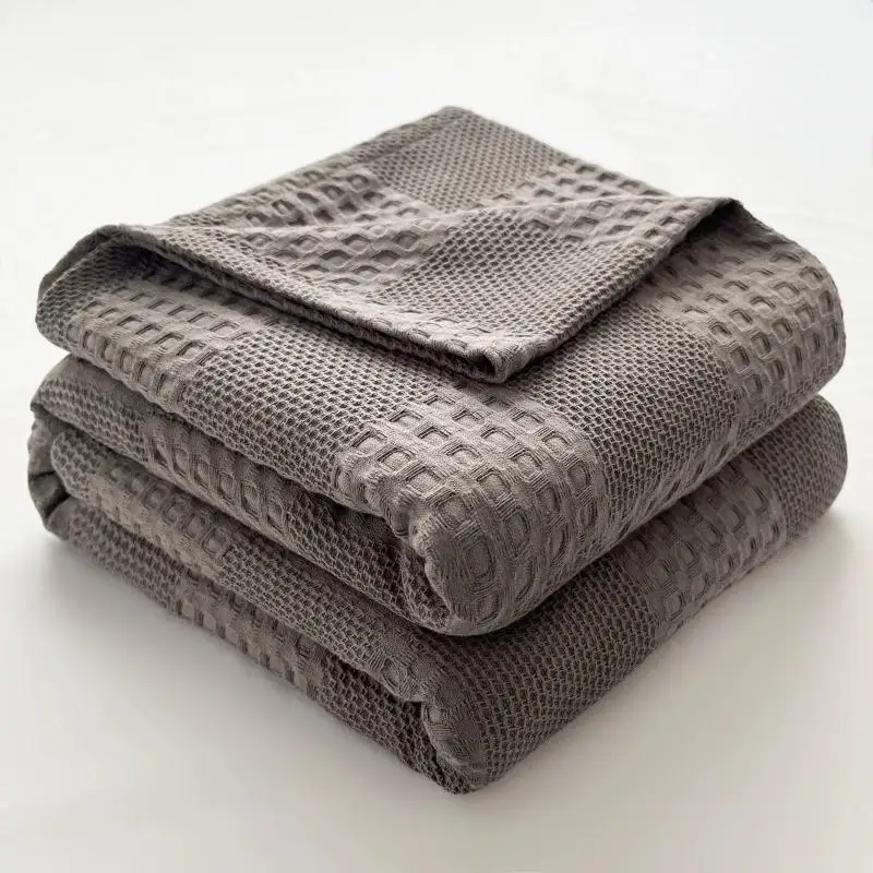 Muslin Cotton Bedspread - WASART Zomer katoenen mousseline handdoek quilt