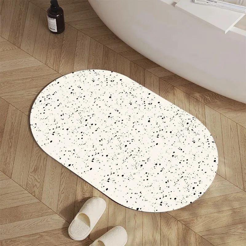 Quick Dry Diatomite Bath Mat - VIKAMA Diatomeeënaarde Antislip Absorberende Snel Droogende