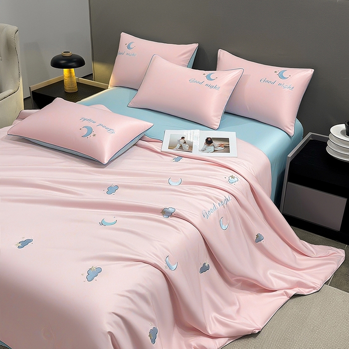 Cooling Blanket Hot Sleepers - Vervagingsbestendig, machinewasbaar, dun dekbed, zomerkoeldeken, bedrukt,