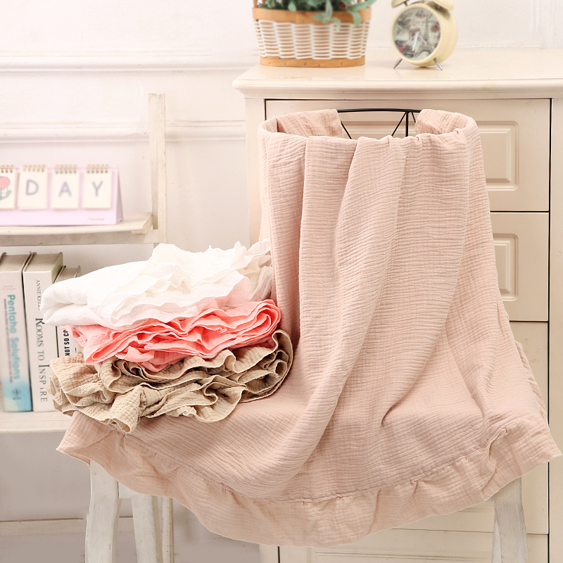 Muslin Cotton Bedspread - Biologische katoenen babydekens, newborns muslin swaddle,