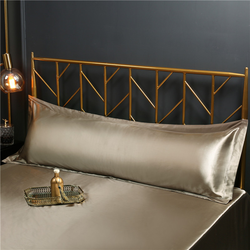 Satin Silk Pillowcase Hair Skin - 48x150cm Faux Zijde Satijn Kussensloop Rechthoekige