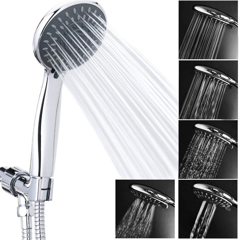 5-instelbare hogedruk handdouc - High Pressure Shower Head Handheld recensie en prijs