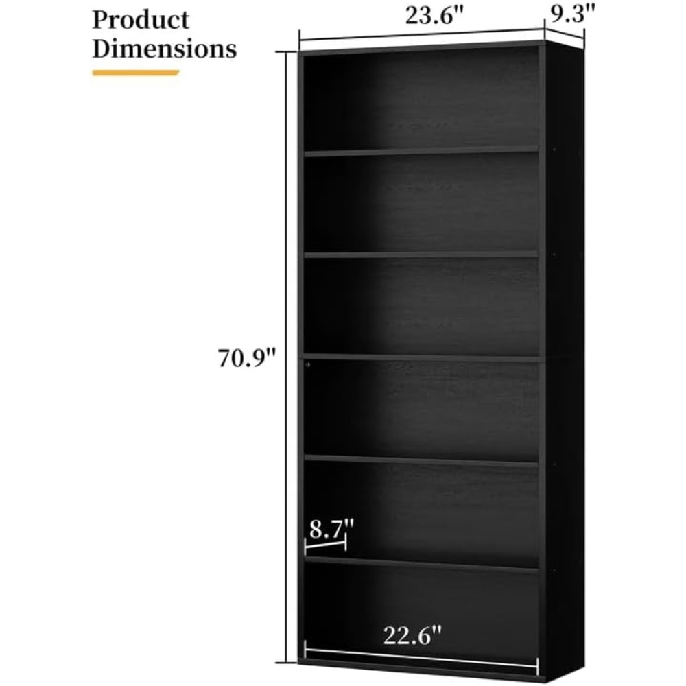 6-laags open boekenkast, 70,6  - Storage & Organization recensie en prijs