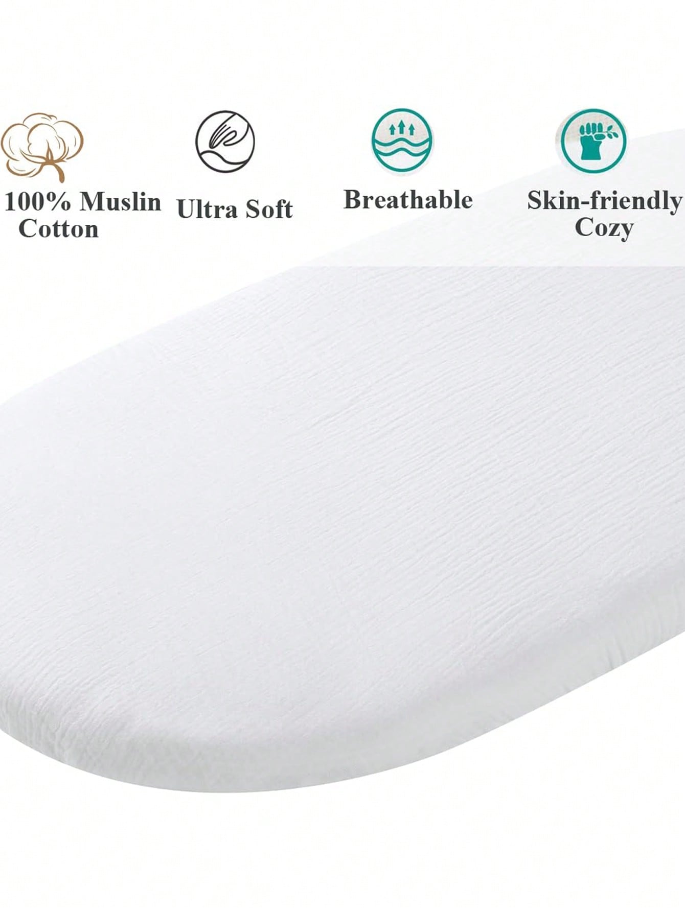 2-pack Mousseline Aankleedkuss - Muslin Cotton Bedspread recensie en prijs