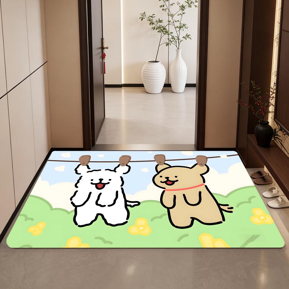 Anime L-LINE FRIENDS Puppy Vlo - Quick Dry Diatomite Bath Mat recensie en prijs