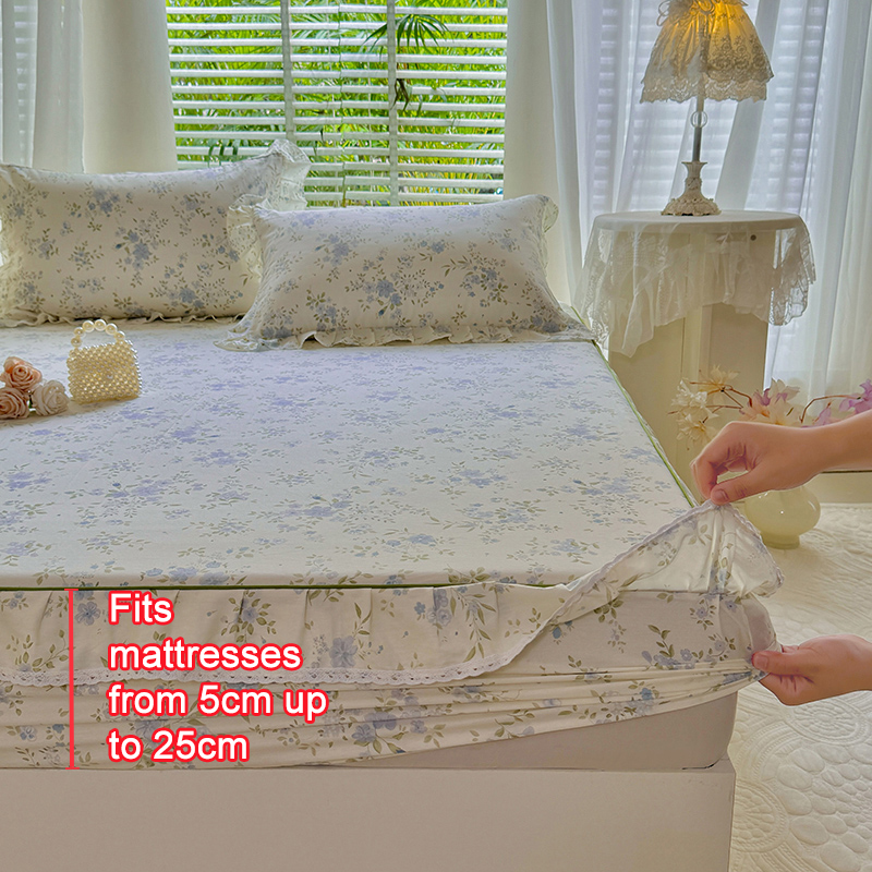 100% katoenen bloemenprint hoe - Fitted Bed Sheets Deep Pocket recensie en prijs