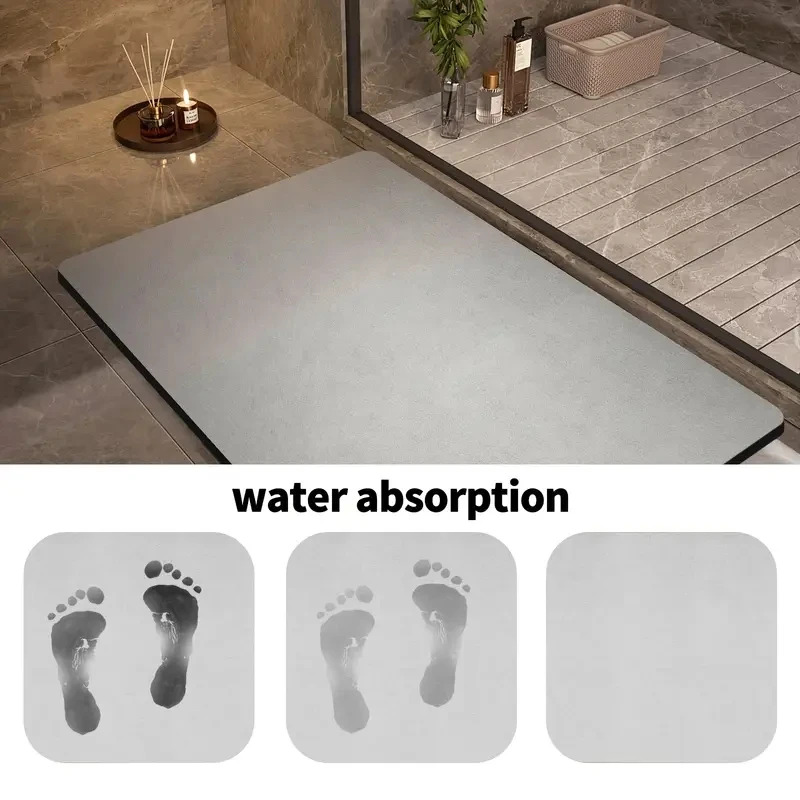 VIKAMA Diatomiet Badmat Effen  - Quick Dry Diatomite Bath Mat recensie en prijs