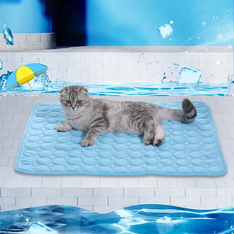 Huisdier ijsmatten zomer kat h - Cooling Blanket Hot Sleepers recensie en prijs