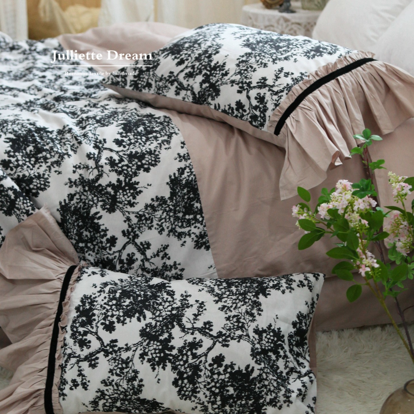 Christy Franse stijl prinsesse - Aesthetic Floral Duvet Cover recensie en prijs