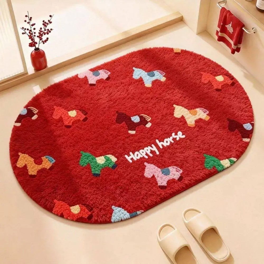 VIKAMA Antislip paardenzodiac  - Quick Dry Diatomite Bath Mat recensie en prijs