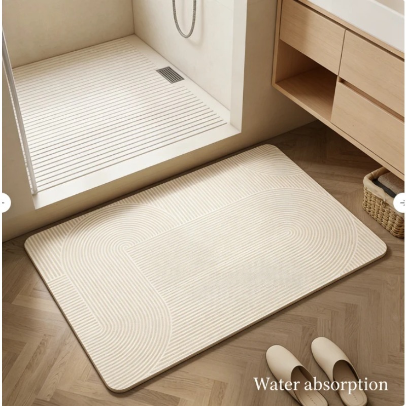 Badkamermat van diatomeeënaard - Quick Dry Diatomite Bath Mat recensie en prijs