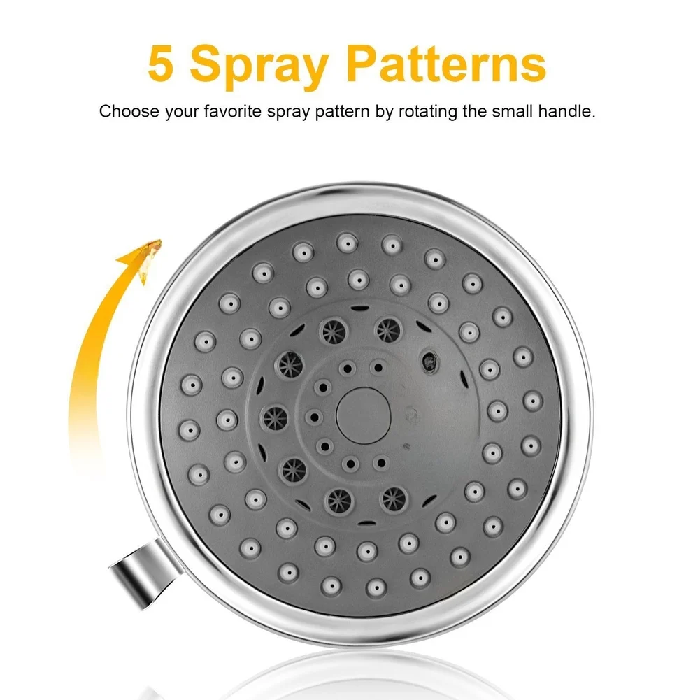 Handdouche met hoge druk, 5-sn - High Pressure Shower Head Handheld recensie en prijs