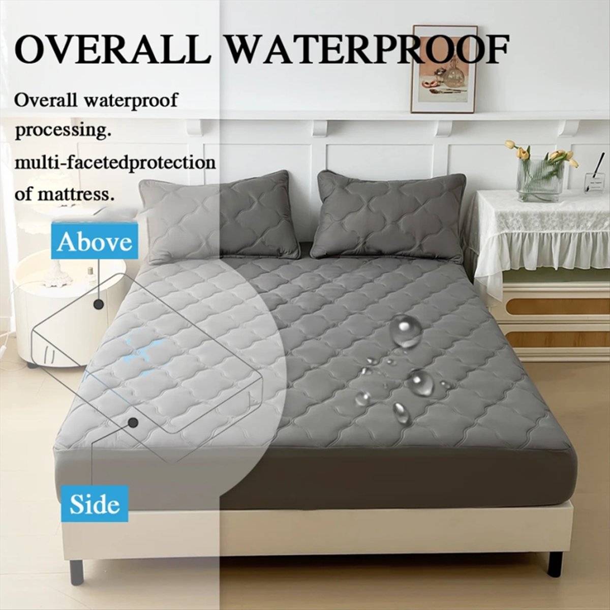 Geleerd - Waterdichte hoeslake - Waterproof Mattress Protector Breathable recensie en prijs