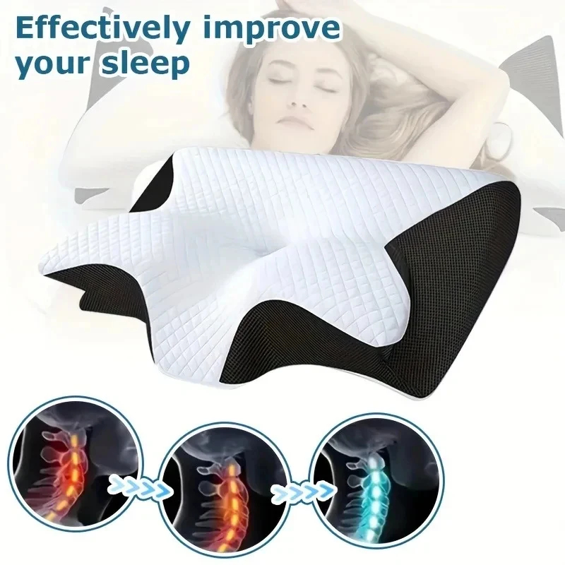 Memory Foam Cervicale Kussen v - Memory Foam Orthopedic Pillow Neck Pain recensie en prijs