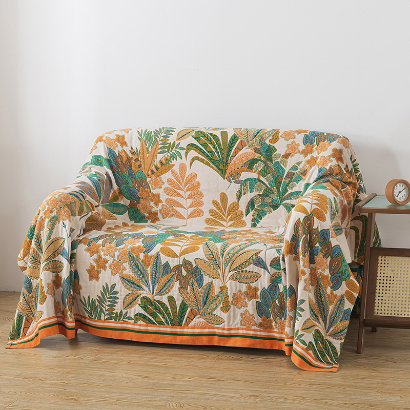 Mousseline gaas sprei op het b - Muslin Cotton Bedspread recensie en prijs