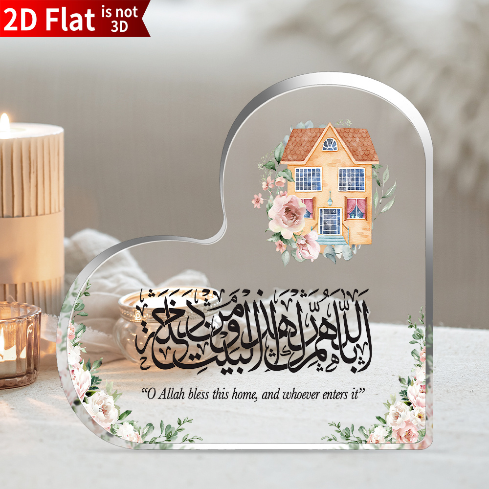 CIFBUY Acryl Plaque 2D Platte  - Home Decor recensie en prijs