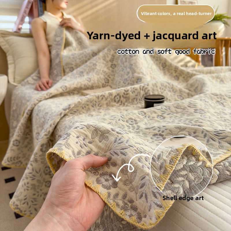 100% katoenen mousseline deken - Muslin Cotton Bedspread recensie en prijs