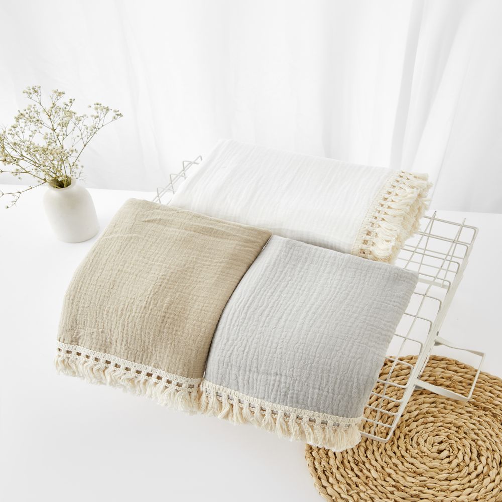 Katoenen Mousseline Inbakeren  - Muslin Cotton Bedspread recensie en prijs