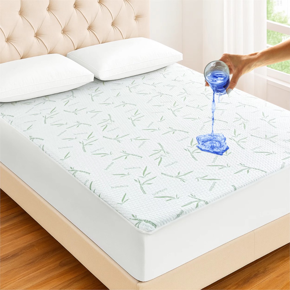 Waterdichte bamboevezel matras - Waterproof Mattress Protector Breathable recensie en prijs