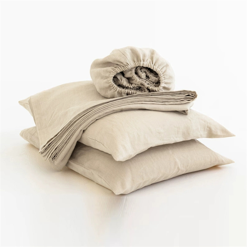 100% Linnen Zachte Beddengoeds - Fitted Bed Sheets Deep Pocket recensie en prijs
