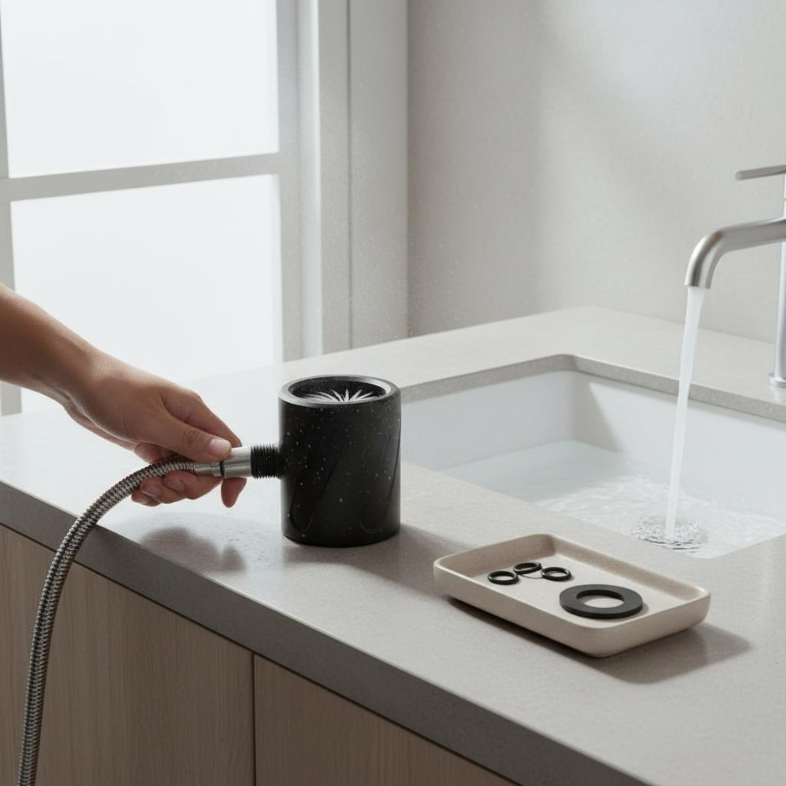 Handdouche met verbeterde hoge - High Pressure Shower Head Handheld recensie en prijs