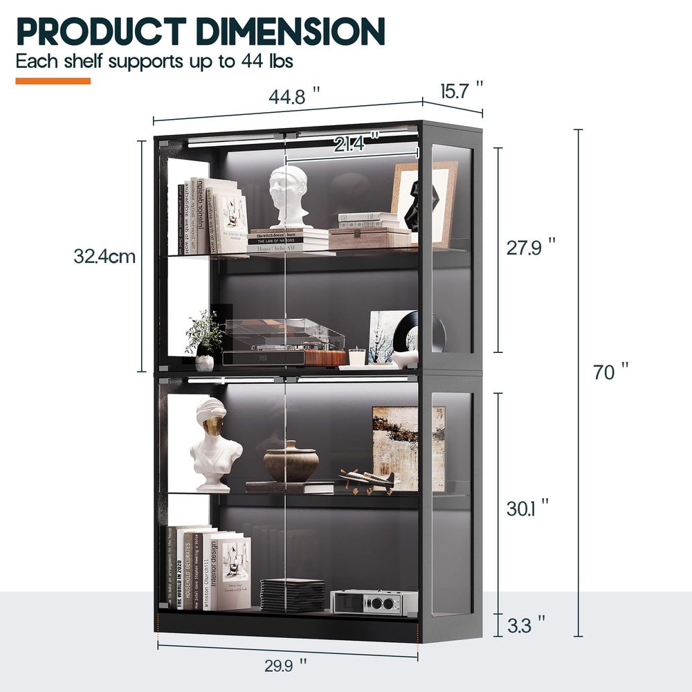 Kast met LED-lichtstrips, mode - Lighting recensie en prijs