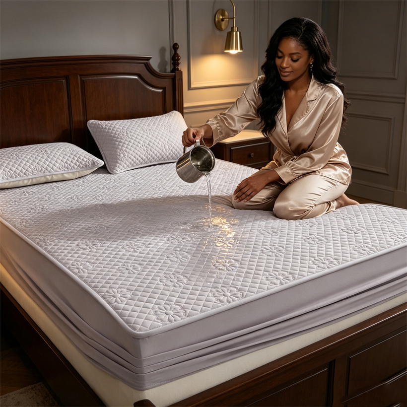 Waterdichte, geprägte matrasho - Waterproof Mattress Protector Breathable recensie en prijs