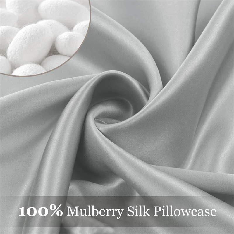 23 Momme 2 stuks 100% Mulberiz - Satin Silk Pillowcase Hair Skin recensie en prijs
