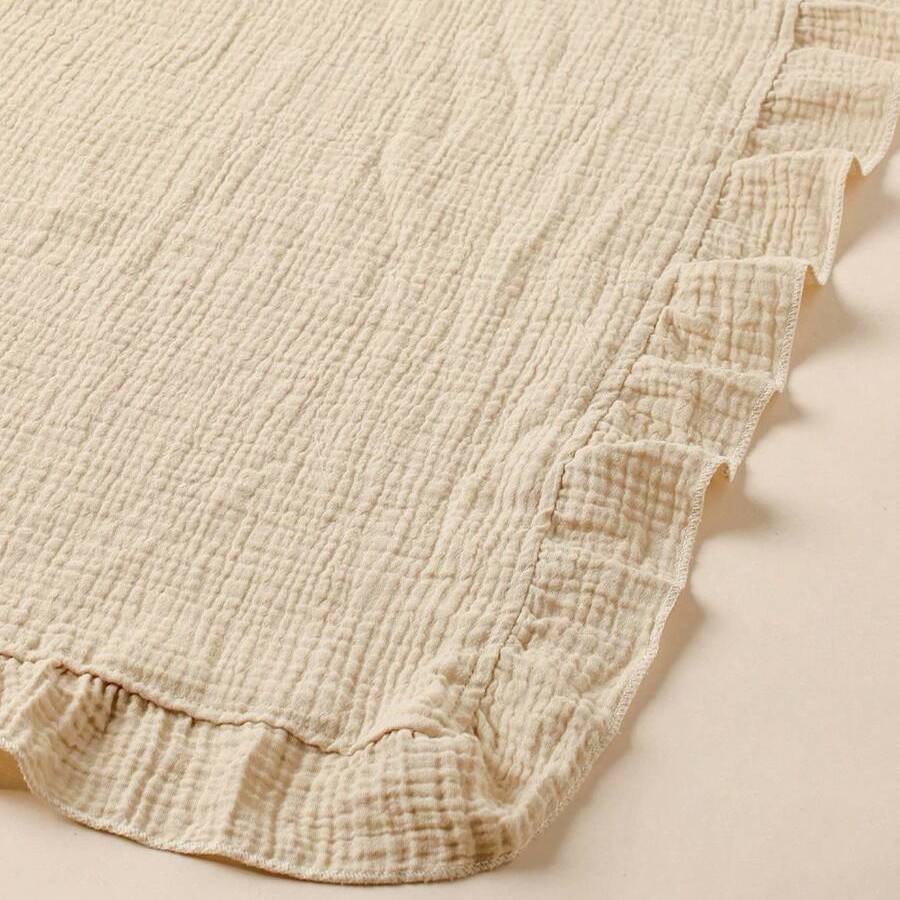 100% katoenen geruite mousseli - Muslin Cotton Bedspread recensie en prijs
