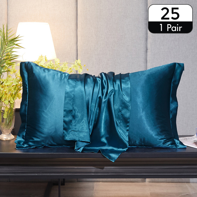 1 paar natuurlijke moerbeizijn - Satin Silk Pillowcase Hair Skin recensie en prijs