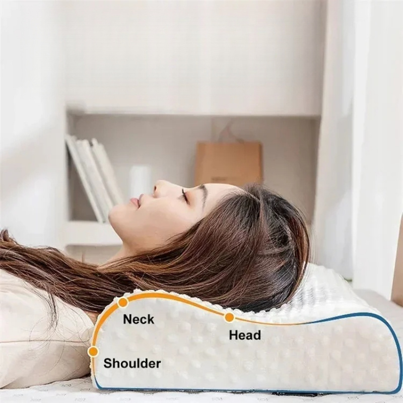 ​ ​ Slaapkussen van traagschui - Memory Foam Orthopedic Pillow Neck Pain recensie en prijs