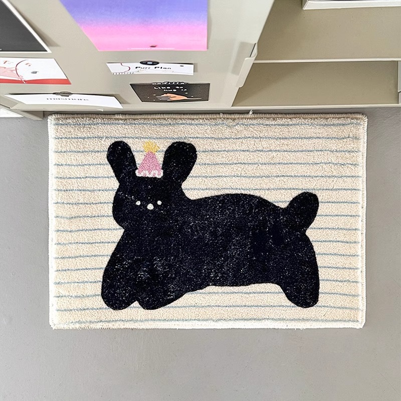 VIKAMA Badmat met teckelprint, - Quick Dry Diatomite Bath Mat recensie en prijs