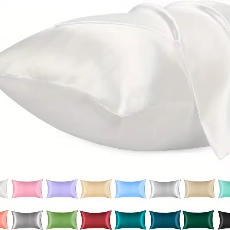 1 satijnen kussensloop voor ha - Satin Silk Pillowcase Hair Skin recensie en prijs
