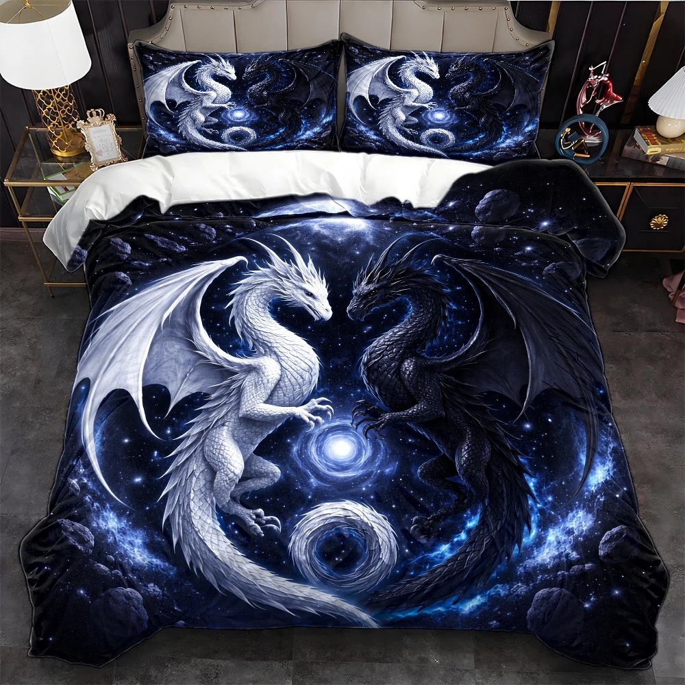 3-delige Sterrenhemel Draken T - Duvet Cover Sets With Zipper recensie en prijs