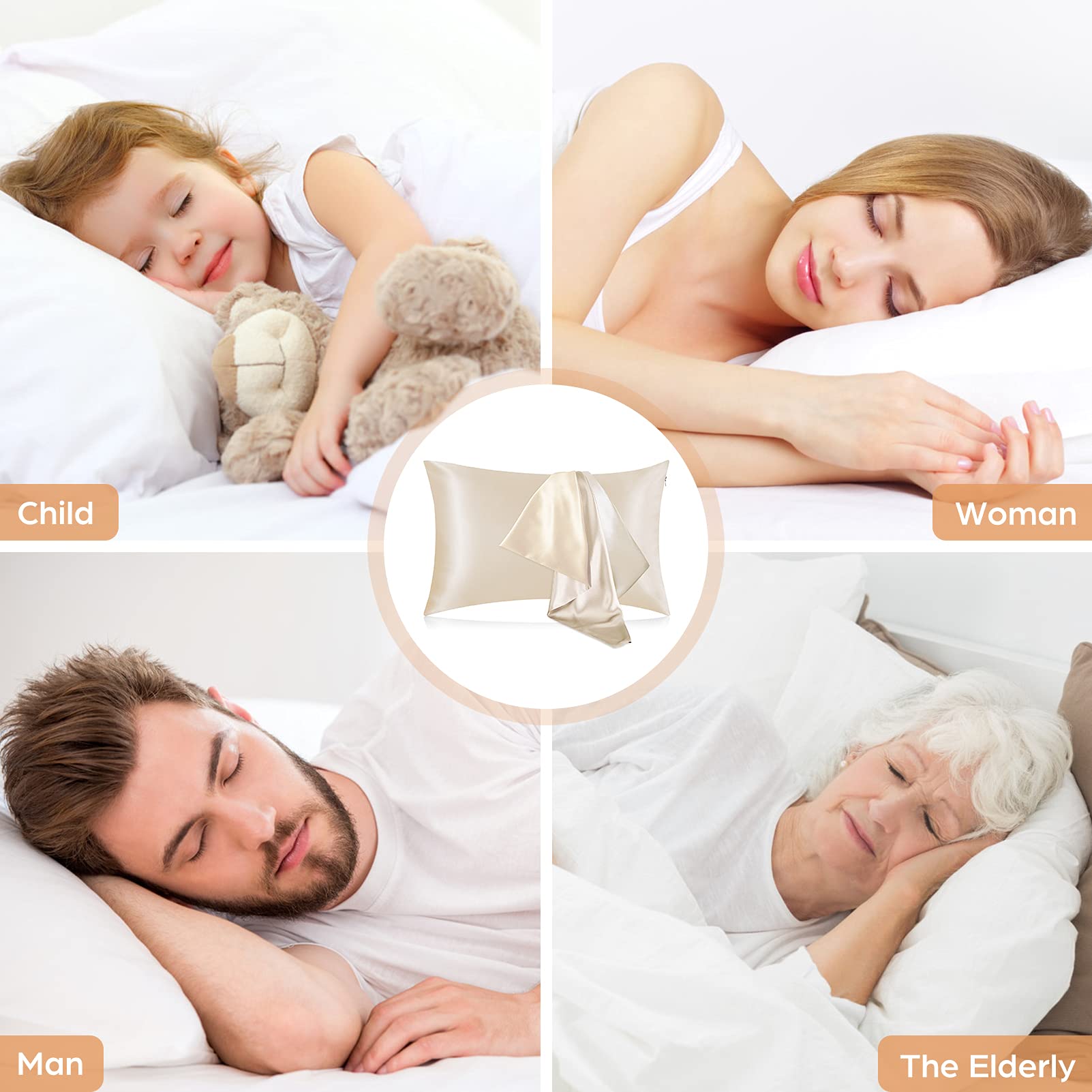 Satijnen Kussenslopen Haar Hui - Satin Silk Pillowcase Hair Skin recensie en prijs