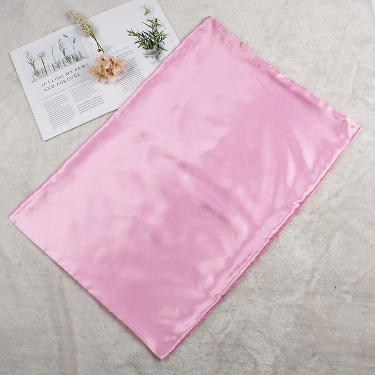 Nieuwe zijden satijnen kussens - Satin Silk Pillowcase Hair Skin recensie en prijs