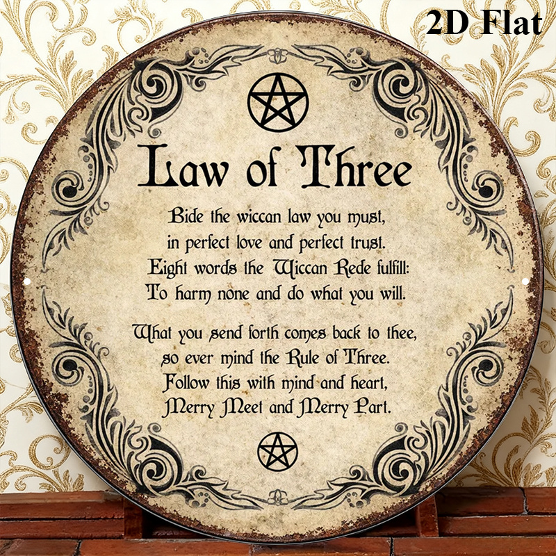 CIFBUY Vintage Wicca Triple Go - Home Decor recensie en prijs