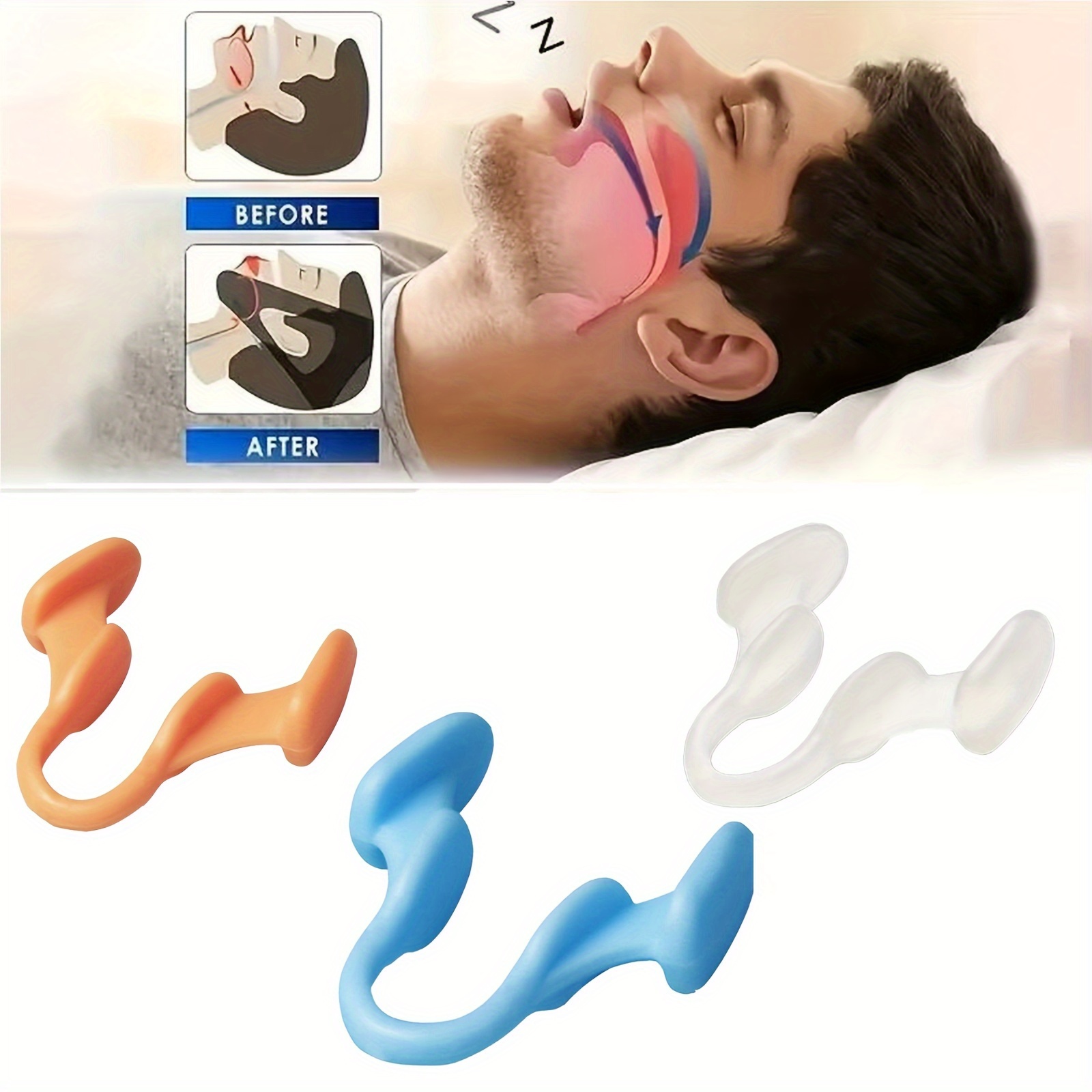 2-10 Stuks Siliconen Slaaphulp - Anti Snore Contour Pillow recensie en prijs