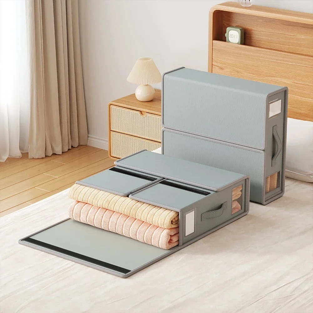 Opvouwbare opbergdoos van stof - Bedding recensie en prijs